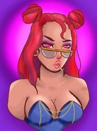 Molly Minaj by @lovecityttv on Twitter