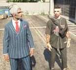 Wayne and Ramee outside of Vultur Lé Culturé