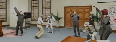 Giving the closing statement (and dancing) at Mel's court case August 15th, 2022