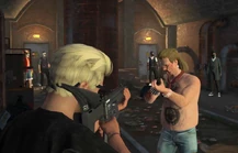 An infected Xavier Valentine demanding a vial of the cure for Black vein fever from Kirk June 16, 2025