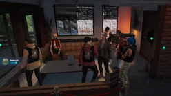 Retired Raiders Chaplain Donna Michaelson handing out patches of the original founding Raiders MC charter October 24, 2025