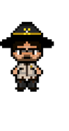 Ventura as Pixel art character (Made by girlwiththelongskirt)