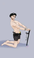 Sexy Cop Bundy Art by Cococosmos