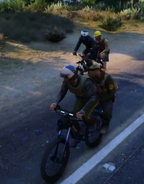 Ventura's bike squad, including Jenna Mustard, Ramello Porter and Omar Keps April 11th, 2025
