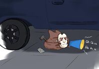 "Hide in cars = RP LULE" by u/ShiComfy on Reddit.