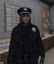 Blue LSPD Jacket Uniform