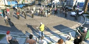 Zolo performing at the Big Wu Block Party