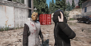 Zahn holds up Alaska before Alaska shoots him.