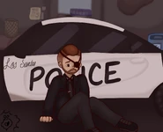 He Heard a Loud Shot Art by Mocafus