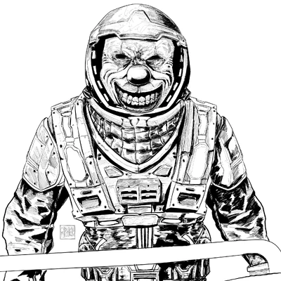 Monochrome Hospital Cosmo by CIPHER498