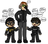 Flop and Winston annoying Hayes Art by FriendlyToon