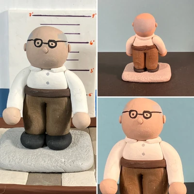 Polymer Clay James by Aretis