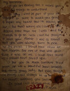 Mother's note