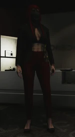 Mary Business (Black/Red)