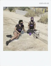 Penny and Charles in Spain Polaroid (2023-05-22)