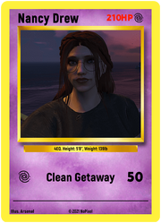 Nancy Drew Series One NoPixel Trading Card