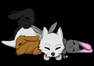 Charles, Bunny, Bunny & Bunny Art by @foxpirate27