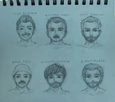 Cop Sketches Art by Leahstoo#4602