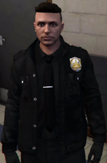 Black Jacket and Tie Uniform