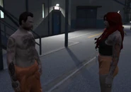Terra and Rusty in prison.