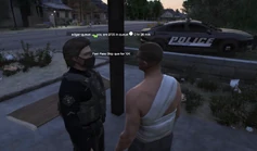 Edgar with his parole officer, Vi Gray March 24, 2025