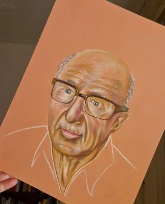 James Painting by Sabine