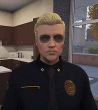 The Captain's new hair