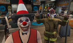 Selfie with Kirk, dressed as a Clown March 25th, 2022
