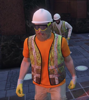 Paul Anderson, with John Johnson trailing behind