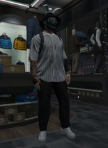 Sean in his Zoomer fit