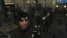Selfie at Davis PD