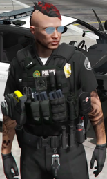 Black Short Sleeves Uniform