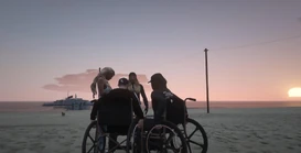 Giving his statement to Demi and Pond after being tortured July 16th, 2022