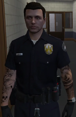 LSPD Blue Short Sleeves Uniform