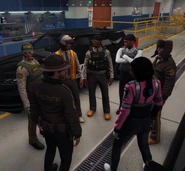 Bubbles and Larry Knox debrief about their first day as Blaine County Sheriff's Office Diversity Patrol Deputies with Vincent Ventura, Veronica Mars, Loki Skylizard, Ramello Porter, and Malcolm Nekoda. Nov 24, 2025