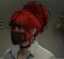 Mary KC Red Mask