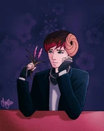 Marty missing her Lavendah...