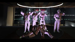 (From left to right, top to bottom) Bjorn, Barry, Fiona, Lando, Yeager, and Gloryon after winning the 4th NPA tournament