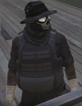 All black