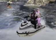 Abby giving Yeager high blood pressure while trying to escape from the police on a jet ski Mar 3, 2022