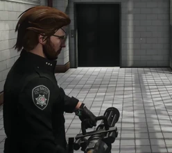 Testing minigun in BSPD