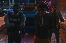 Conan & Kaminski pose with a captured criminal (Mercury Frost) May 11, 2023