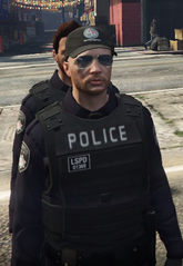 Old Look - Blue Long Sleeves + Vest Officer Uniform