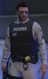 SASP Long Sleeve + Vest Outfit w/Aviators