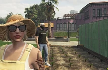 Alex helping Claire with the garden Apr 14, 2023