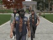 Dundee, Kelly, and Tommy establishing the Bondi Boys MC.