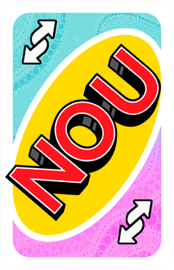 uno reverse, uno out, card games by hosen-art