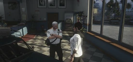 Michael with Mary Mushkin December 18, 2023