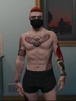Sean in his runner fit