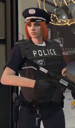 LSPD Short Sleeves + Vest Uniform